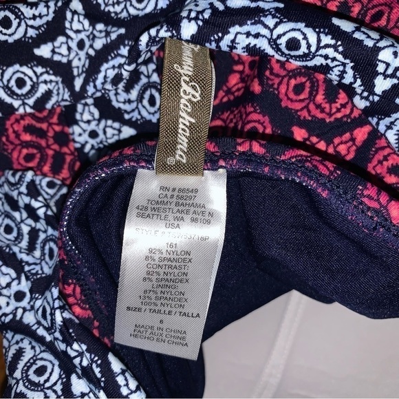 TOMMY Bahama IKAT One Piece Bathing Suit. - Picture 13 of 13